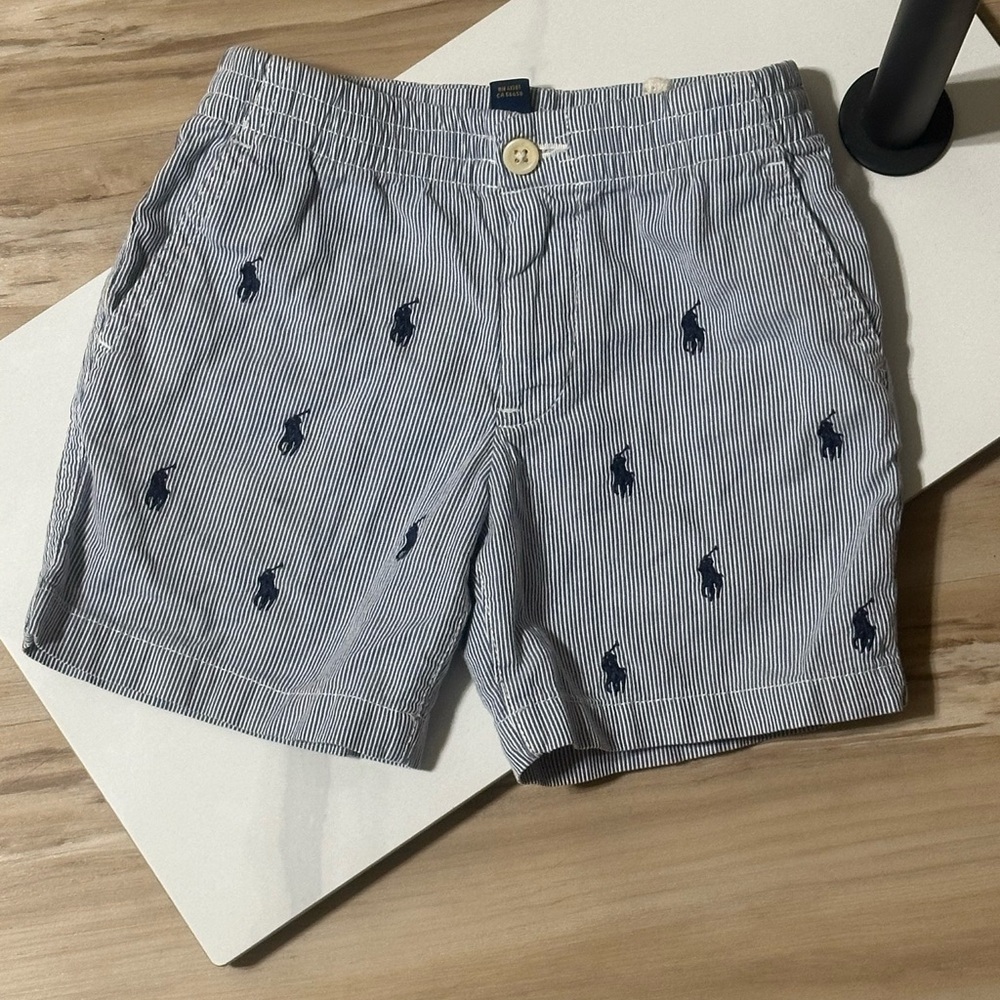 🧿SOLD🧿COPY - Polo by Ralph Lauren kid’s Blue Striped Shorts